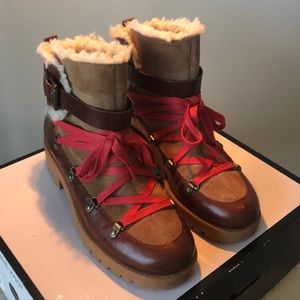 Worn once! Cute hiking bootie